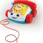 Fisher Price Παιχνίδι Τηλέφωνο Συρόμενο Τηλέφωνο με Ήχους για 12+ Μηνών FGW66