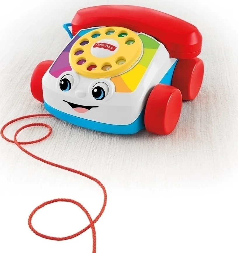 20170208165754_f84780fd Fisher Price Παιχνίδι Τηλέφωνο Συρόμενο Τηλέφωνο με Ήχους για 12+ Μηνών FGW66 - Image 1