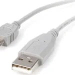 Sharkoon USB 2.0 Cable USB-A male - mini USB-B male Μαύρο 1m
