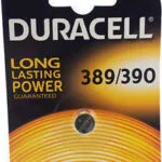 Duracell Long Lasting Power 389/390 Μπαταρία Silver Oxide Ρολογιών SR54 1.5V 1τμχ