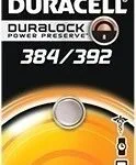Duracell Duralock 392/384 Μπαταρία Silver Oxide Ρολογιών SR41 1.5V 1τμχ
