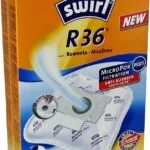 Swirl R36 Σακούλες Σκούπας 4τμχ Συμβατή με Σκούπα Moulinex / Rowenta