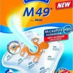 Swirl M49 Σακούλες Σκούπας 4τμχ Συμβατή με Σκούπα Miele
