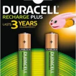 Duracell Recharge Plus Επαναφορτιζόμενες Μπαταρίες AA Ni-MH 1300mAh 1.2V 2τμχ