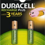 Duracell Recharge Plus Επαναφορτιζόμενες Μπαταρίες AAA Ni-MH 750mAh 1.2V 2τμχ