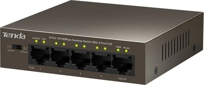 20170519152649_9f047d9c Tenda TEF1105PTEF1105P-4-38W Unmanaged L2 PoE+ Switch με 5 Θύρες Ethernet - Image 1