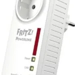 AVM Fritz!Powerline 1220E Powerline για Ενσύρματη Σύνδεση με Passthrough Πρίζα και 2 Θύρες Gigabit Ethernet