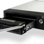 Icy Dock DataCage DataCage Basic 3.5 inch Hot-Swap SATA/SAS HDD Mobile Rack Backplane Cage for External 5.25 Inch Drive Bay Μαύρο MB876SK-B