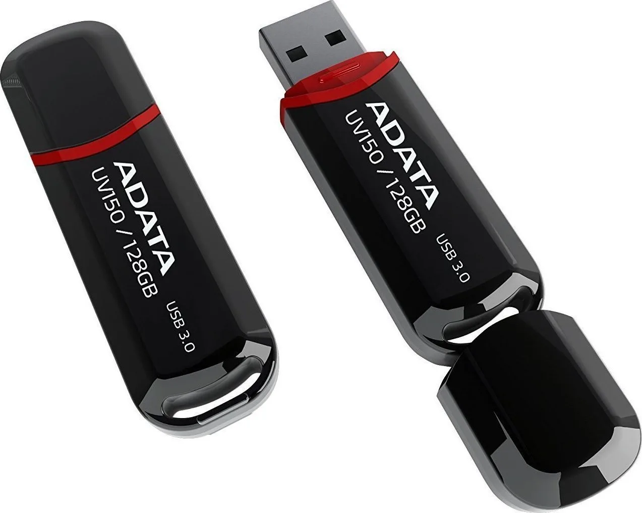 20170620121405_b0e54a4f Adata DashDrive Value UV150 128GB USB 3.0 Stick Μαύρο - Image 1