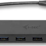 i-tec USB 3.0 Hub 3 Θυρών με σύνδεση USB-A / Ethernet (C31GL3SLIM)