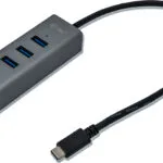 i-tec USB 3.0 Hub 3 Θυρών με σύνδεση USB-A / Ethernet (C31METALG3HUB)