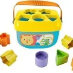 Fisher Price Παιχνίδι Ταξινόμησης Σχημάτων Baby's First Blocks για 6+ Μηνών FFC84