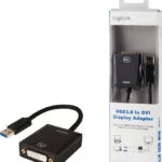 LogiLink Μετατροπέας USB-A male σε DVI-I female 1τμχ UA0232