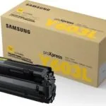 Samsung CLT-Y603L Γνήσιο Toner Laser Εκτυπωτή Κίτρινο High Yield 10000 Σελίδων SU557A