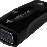 LogiLink Μετατροπέας HDMI female σε 3.5mm / VGA female 1τμχ CV0108