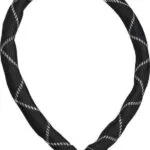 Abus Steel-O-Flex Iven 8200 8200/110 Κλειδαριά Ποδηλάτου Κουλούρα με Κλειδί Μαύρη