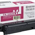 Kyocera TK-580M Γνήσιο Toner Laser Εκτυπωτή Ματζέντα 2800 Σελίδων 1T02KTBNL0