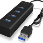 Icy Box USB 3.0 Hub 4 Θυρών με σύνδεση USB-A (IB-HUB1409-U3)