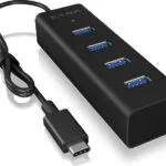 Icy Box USB 3.0 Hub 4 Θυρών με σύνδεση USB-C (IB-HUB1409-C3)