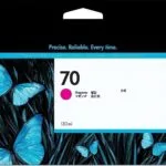 HP 70 Γνήσιο Μελάνι Εκτυπωτή InkJet Ματζέντα (C9453A)