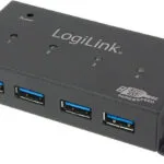 LogiLink USB 3.0 Hub 4 Θυρών με σύνδεση USB-A (UA0149)