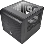 Thermaltake Core V1 Mini Tower Κουτί Υπολογιστή με Πλαϊνό Παράθυρο Μαύρο