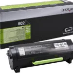 Lexmark 502 Γνήσιο Toner Laser Εκτυπωτή Μαύρο Return Program 1500 Σελίδων (50F2000)