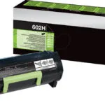 Lexmark 602H Γνήσιο Toner Laser Εκτυπωτή Μαύρο High Yield Return Program 10000 Σελίδων 60F2H00