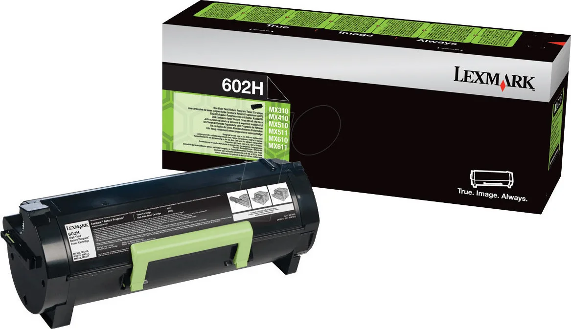 Lexmark 602H Γνήσιο Toner Laser Εκτυπωτή Μαύρο High Yield Return Program 10000 Σελίδων 60F2H00 - Image 1