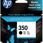 HP 350 Γνήσιο Μελάνι Εκτυπωτή InkJet Μαύρο (CB335EE)