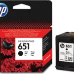 HP 651 Γνήσιο Μελάνι Εκτυπωτή InkJet Μαύρο (C2P10AE)