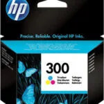 HP 300 Γνήσιο Μελάνι Εκτυπωτή InkJet Πολλαπλό (Color) (CC643EE)