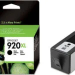 HP 920XL Γνήσιο Μελάνι Εκτυπωτή InkJet Μαύρο (CD975AE)