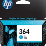 HP 364 Γνήσιο Μελάνι Εκτυπωτή InkJet Κυανό (CB318EE)