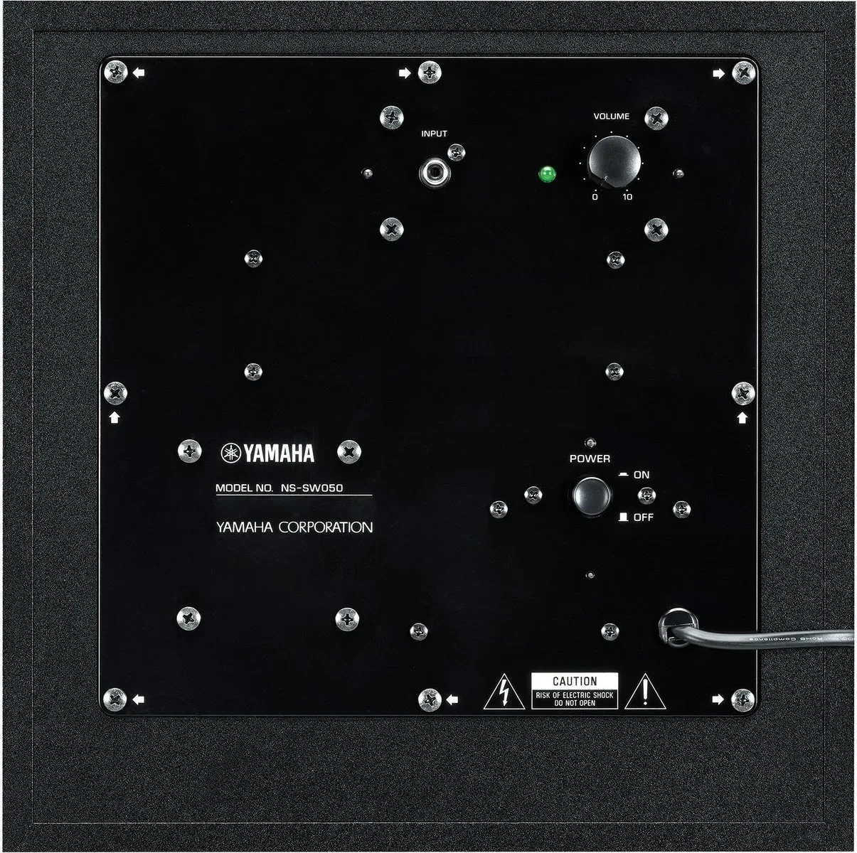 20171024120454_c6d35421 Yamaha NS-SW050 S010.31378 Αυτοενισχυόμενο Subwoofer με Ηχείο 8" 100W Μαύρο - Image 1