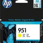 HP 951 Γνήσιο Μελάνι Εκτυπωτή InkJet Κίτρινο (CN052AE)