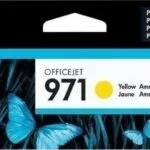 HP 971 Γνήσιο Μελάνι Εκτυπωτή InkJet Κίτρινο (CN624AE)