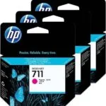 HP 711 Γνήσιο Μελάνι Εκτυπωτή InkJet Ματζέντα (CZ135A)