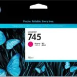 HP 745 Γνήσιο Μελάνι Εκτυπωτή InkJet Ματζέντα (F9J95A)