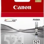 Canon CLI-521 Γνήσιο Μελάνι Εκτυπωτή InkJet Μαύρο (2933B001)