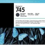 HP 745 Γνήσιο Μελάνι Εκτυπωτή InkJet Μαύρο (F9K05A)