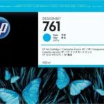 HP 761 Γνήσιο Μελάνι Εκτυπωτή InkJet Κυανό (CM994A)