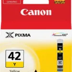 Canon CLI-42 Γνήσιο Μελάνι Εκτυπωτή InkJet Κίτρινο (6387B001)