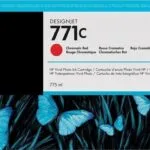 HP 771C Γνήσιο Μελάνι Εκτυπωτή InkJet Κόκκινο (B6Y08A)