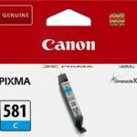Canon CLI-581 Γνήσιο Μελάνι Εκτυπωτή InkJet Κυανό (2103C001)