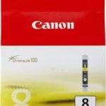 Canon CLI-8 Γνήσιο Μελάνι Εκτυπωτή InkJet Κίτρινο (0623B001)