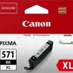 Canon CLI-571XL Γνήσιο Μελάνι Εκτυπωτή InkJet Μαύρο (0331C001)