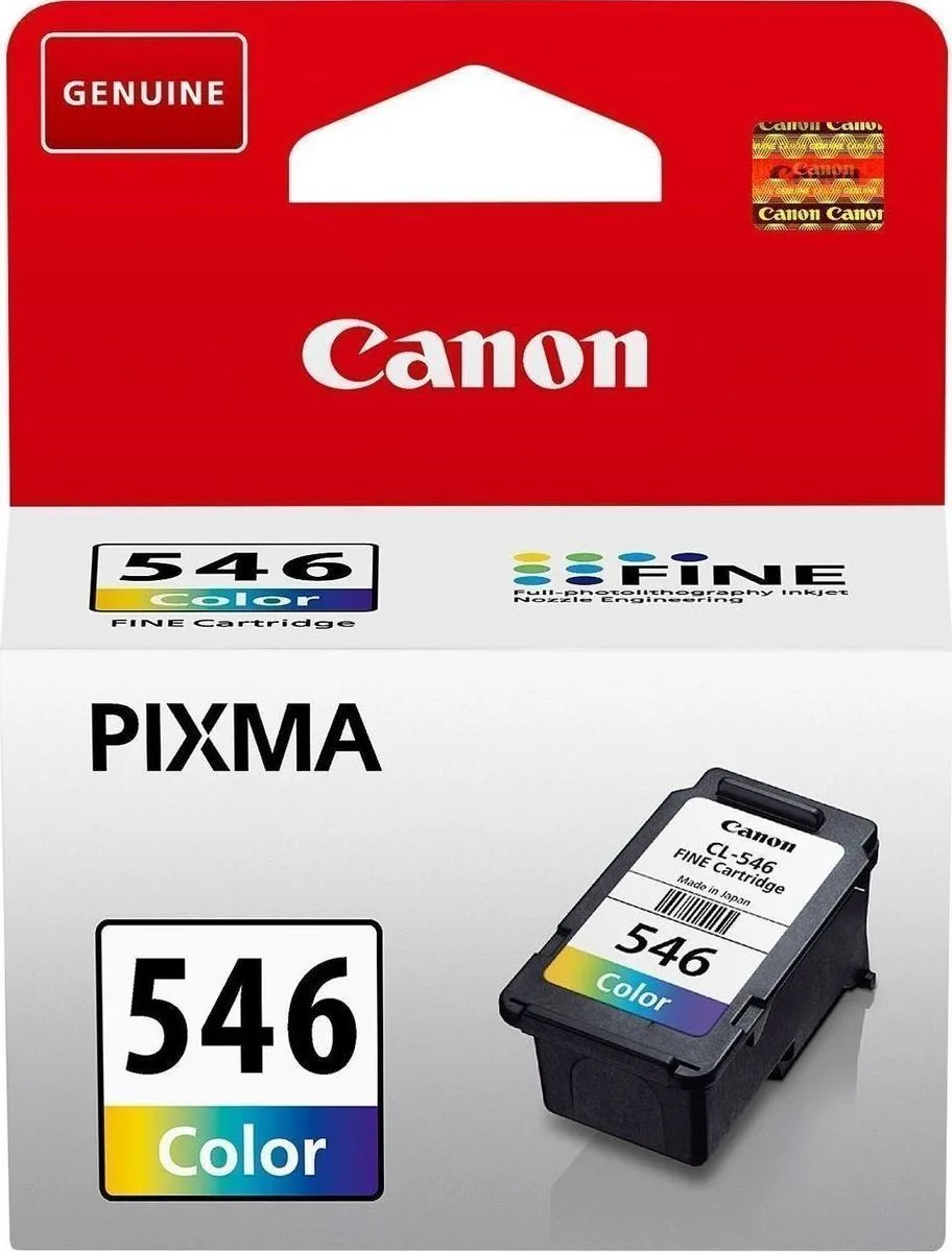 Canon CL-546 Γνήσιο Μελάνι Εκτυπωτή InkJet Πολλαπλό (Color) (8289B001) - Image 1