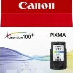 Canon CL-511 Γνήσιο Μελάνι Εκτυπωτή InkJet Πολλαπλό (Color) (2972B001)