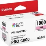Canon PFI-1000 Γνήσιο Μελάνι Εκτυπωτή InkJet Photo Ματζέντα (0551C001)